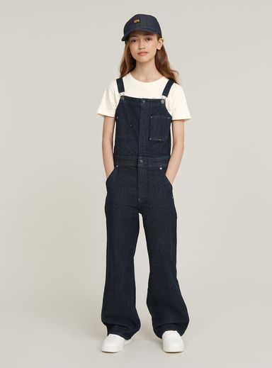 Peto Recto con Cremallera para Niñas